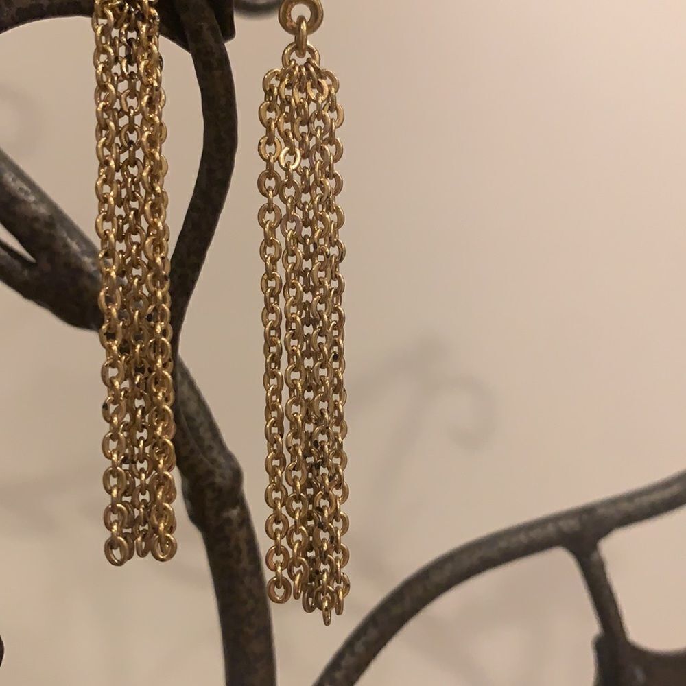 Stone drop earring - Picture 4 of 5